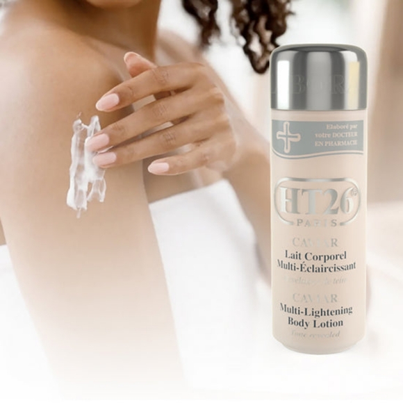 HT26 Caviar Multi Lightening Lotion / Caviar Lait Corporel Multi Eclaircissante - Picture 3 of 3